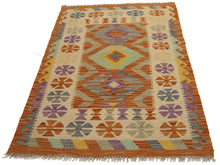 Load image into Gallery viewer, 122x82 CM Autentik Kilim Kelem Original Hand Made Classic STYL - EASY TO CLEAN
