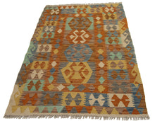Load image into Gallery viewer, 122x80 CM Autentik Kilim Kelem Original Hand Made Classic STYL - EASY TO CLEAN
