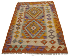Carica l&#39;immagine nel visualizzatore di Gallery, 116x79 CM Autentik Kilim Kelem Original Hand Made Classic STYL - EASY TO CLEAN
