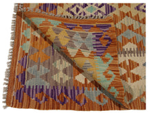 Carica l'immagine nel visualizzatore di Gallery, 123x85 CM Autentio kilim originale fatto a mano Stile classico - Facile da pulire

