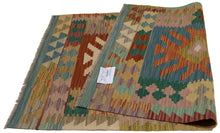 Carica l&#39;immagine nel visualizzatore di Gallery, 130x82 CM Autentio kilim originale fatto a mano Stile classico - Facile da pulire
