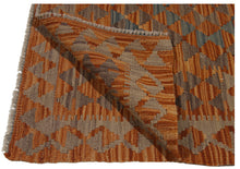 Carica l'immagine nel visualizzatore di Gallery, 120x77 CM Autentio kilim originale fatto a mano Stile classico - Facile da pulire
