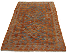 Carica l'immagine nel visualizzatore di Gallery, 120x77 CM Autentio kilim originale fatto a mano Stile classico - Facile da pulire
