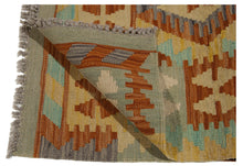 Carica l'immagine nel visualizzatore di Gallery, 100x67 CM Autentio kilim originale fatto a mano Stile classico - Facile da pulire
