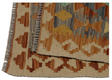 Load image into Gallery viewer, 85x64 CM Autentio kilim originale fatto a mano Stile classico - Facile da pulire
