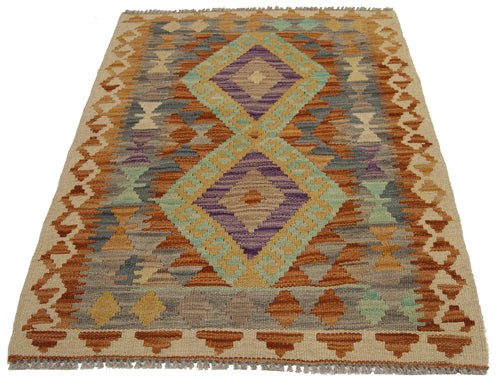 85x64 CM Autentio kilim originale fatto a mano Stile classico - Facile da pulire