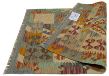 Carica l&#39;immagine nel visualizzatore di Gallery, 90x65 CM Autentio kilim originale fatto a mano Stile classico - Facile da pulire
