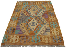 Lade das Bild in den Galerie-Viewer, 100x70 CM Autentio kilim originale fatto a mano Stile classico - Facile da pulire
