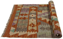 Lade das Bild in den Galerie-Viewer, 96x60 CM Autentio kilim originale fatto a mano Stile classico - Facile da pulire
