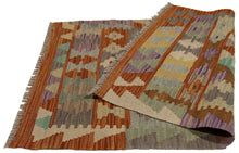 Lade das Bild in den Galerie-Viewer, 96x60 CM Autentio kilim originale fatto a mano Stile classico - Facile da pulire
