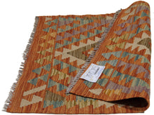 Load image into Gallery viewer, 70x70  CM Autentio kilim originale fatto a mano Stile classico - Facile da pulire
