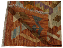 Load image into Gallery viewer, 77x76 CM Autentio kilim originale fatto a mano Stile classico - Facile da pulire
