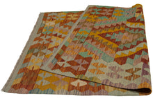Carica l'immagine nel visualizzatore di Gallery, 156x104 CM Autentio kilim originale fatto a mano Stile classico - Facile da pulire
