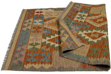 Lade das Bild in den Galerie-Viewer, 155x103 CM Autentio kilim originale fatto a mano Stile classico - Facile da pulire
