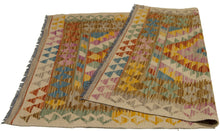 Load image into Gallery viewer, 142x100 CM Autentio kilim originale fatto a mano Stile classico - Facile da pulire
