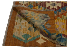 Load image into Gallery viewer, 142x100 CM Autentio kilim originale fatto a mano Stile classico - Facile da pulire
