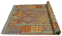 Load image into Gallery viewer, 150x105 CM Autentio kilim originale fatto a mano Stile classico - Facile da pulire
