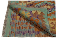 Load image into Gallery viewer, 150x105 CM Autentio kilim originale fatto a mano Stile classico - Facile da pulire
