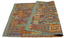 Lade das Bild in den Galerie-Viewer, 150x105 CM Autentio kilim originale fatto a mano Stile classico - Facile da pulire
