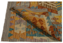 Carica l'immagine nel visualizzatore di Gallery, 153x95 CM Autentio kilim originale fatto a mano Stile classico - Facile da pulire
