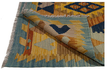 Carica l'immagine nel visualizzatore di Gallery, 153x102 CM Autentio kilim originale fatto a mano Stile classico - Facile da pulire
