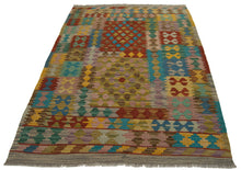 Carica l&#39;immagine nel visualizzatore di Gallery, 152x107 CM Autentio kilim originale fatto a mano Stile classico - Facile da pulire
