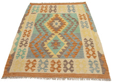 Carica l&#39;immagine nel visualizzatore di Gallery, 120x85 CM Autentio kilim originale fatto a mano Stile classico - Facile da pulire
