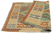 Load image into Gallery viewer, 120x85 CM Autentio kilim originale fatto a mano Stile classico - Facile da pulire
