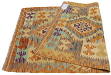 Load image into Gallery viewer, 118x80 CM Autentio kilim originale fatto a mano Stile classico - Facile da pulire
