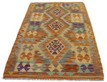 Load image into Gallery viewer, 118x80 CM Autentio kilim originale fatto a mano Stile classico - Facile da pulire
