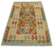 Load image into Gallery viewer, 120x77 CM Autentio kilim originale fatto a mano Stile classico - Facile da pulire
