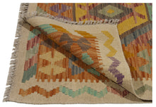 Load image into Gallery viewer, 117x85  CM Autentio kilim originale fatto a mano Stile classico - Facile da pulire
