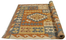 Load image into Gallery viewer, 150x102 CM Autentio kilim originale fatto a mano Stile classico - Facile da pulire
