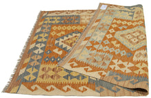 Load image into Gallery viewer, 150x102 CM Autentio kilim originale fatto a mano Stile classico - Facile da pulire
