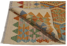 Carica l'immagine nel visualizzatore di Gallery, 158x105 CM Autentio kilim originale fatto a mano Stile classico - Facile da pulire
