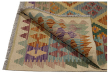 Load image into Gallery viewer, 150x102 CM Autentio kilim originale fatto a mano Stile classico - Facile da pulire
