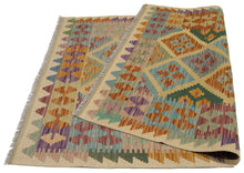 Load image into Gallery viewer, 150x102 CM Autentio kilim originale fatto a mano Stile classico - Facile da pulire

