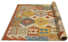 Load image into Gallery viewer, 153x100 CM Autentio kilim originale fatto a mano Stile classico - Facile da pulire
