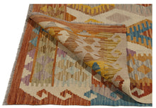 Load image into Gallery viewer, 153x100 CM Autentio kilim originale fatto a mano Stile classico - Facile da pulire
