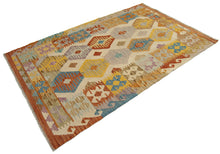 Load image into Gallery viewer, 153x100 CM Autentio kilim originale fatto a mano Stile classico - Facile da pulire
