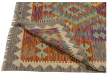 Carica l'immagine nel visualizzatore di Gallery, 152x105 CM Autentio kilim originale fatto a mano Stile classico - Facile da pulire
