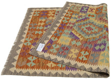Carica l'immagine nel visualizzatore di Gallery, 152x105 CM Autentio kilim originale fatto a mano Stile classico - Facile da pulire
