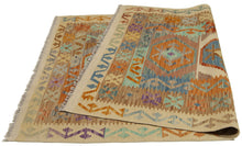 Carica l'immagine nel visualizzatore di Gallery, 153x103 CM Autentio kilim originale fatto a mano Stile classico - Facile da pulire
