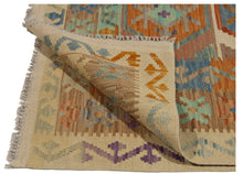Carica l'immagine nel visualizzatore di Gallery, 153x103 CM Autentio kilim originale fatto a mano Stile classico - Facile da pulire
