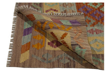 Carica l'immagine nel visualizzatore di Gallery, 162x100 CM Autentio kilim originale fatto a mano Stile classico - Facile da pulire
