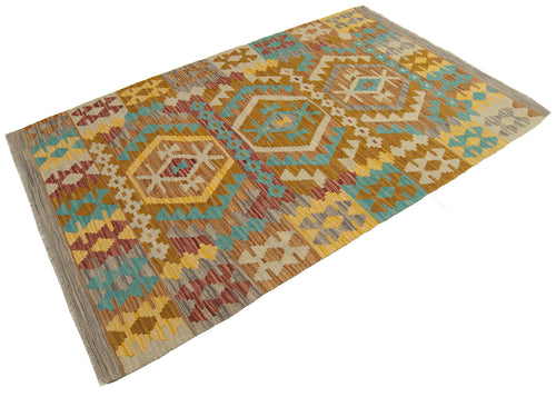 150x100 CM Autentio kilim originale fatto a mano Stile classico - Facile da pulire
