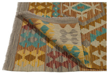 Carica l'immagine nel visualizzatore di Gallery, 150x100 CM Autentio kilim originale fatto a mano Stile classico - Facile da pulire

