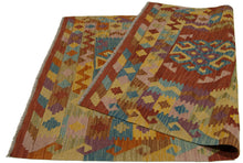Carica l'immagine nel visualizzatore di Gallery, 150x102 CM Autentio kilim originale fatto a mano Stile classico - Facile da pulire
