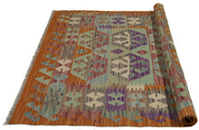 Load image into Gallery viewer, 160x110 CM Autentio kilim originale fatto a mano Stile classico Facile da pulire
