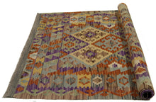 Carica l'immagine nel visualizzatore di Gallery, 152x103 CM Autentio kilim originale fatto a mano Stile classico Facile da pulire
